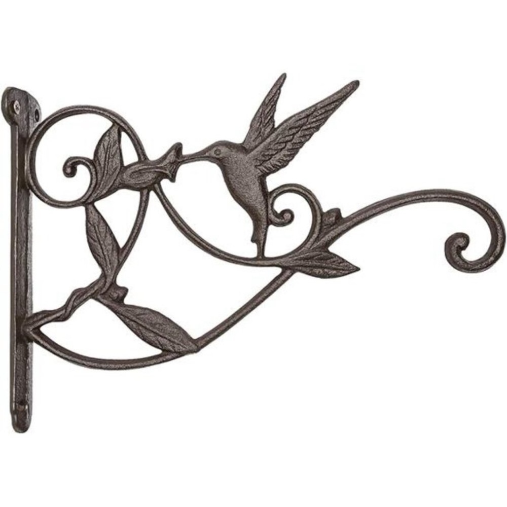 Hanging Plant Bracket Hook Iron Decorative Plant Hanger for Flower Basket